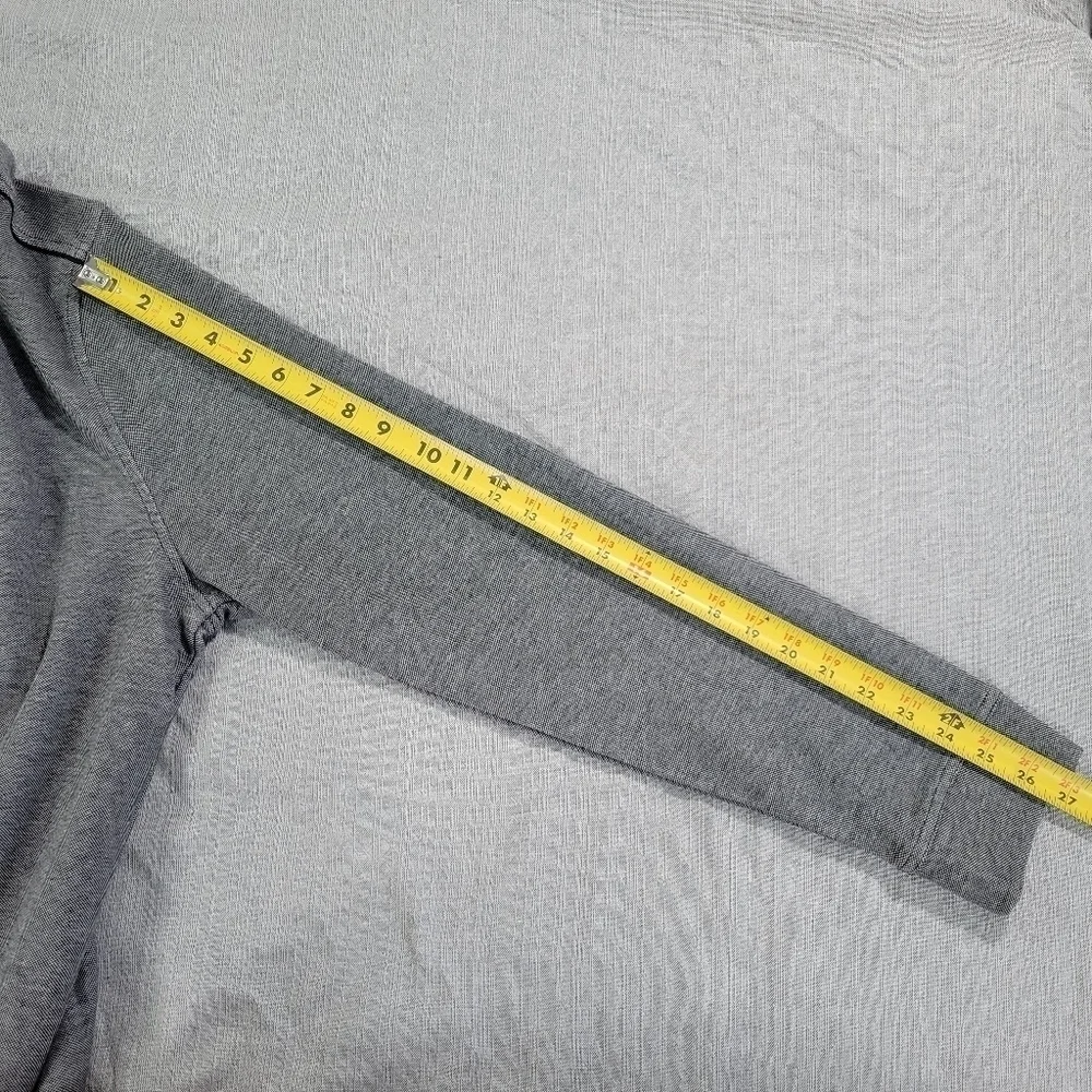 Tasso Elba SPA Mens LG Gray Pullover 100% Cotton EUC Golf Basic Preppy Timeless